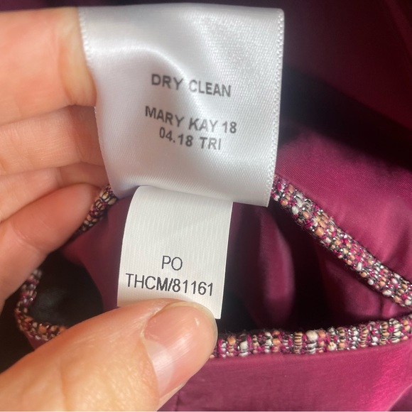 Nicole Miller marbled pink suit jacket - Picture 9 of 12